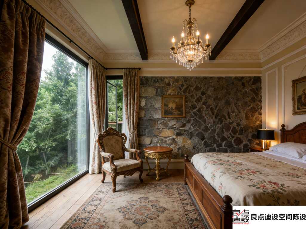 神仙软装!欧式复古卧室的每个细节都在讲故事！“自然复古风”的教科书级别呈现